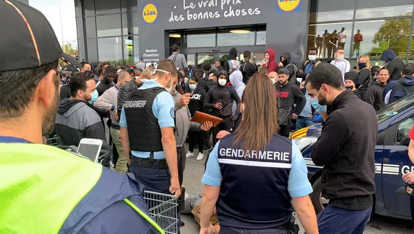 Un nouveau magasin Lidl à Orgeval (Yvelines), le 17 juin 2020 - Sputnik Afrique