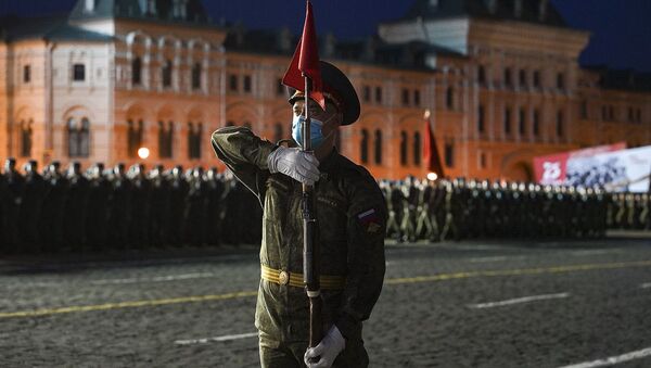 Répétition du défilé de la Victoire à Moscou - Sputnik Afrique
