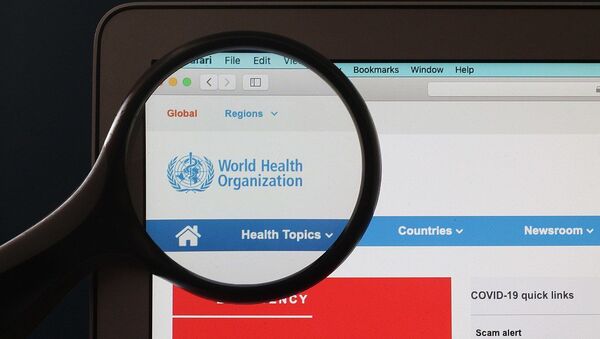 Le site de l'Organisation mondiale de la santé - Sputnik Afrique