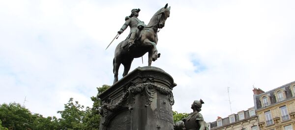 La statue équestre de Louis Faidherbe à Lille - Sputnik Afrique