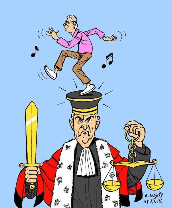 Les pas de danse de Patrick Balkany pourraient-ils lui coûter un retour en prison? Les pas de danse de Patrick Balkany pourraient-ils lui coûter un retour en prison? - Sputnik Afrique