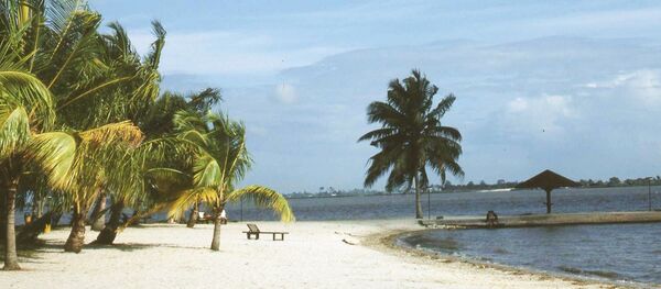Plage à Cocody, une commune du département d'Abidjan - Sputnik Afrique