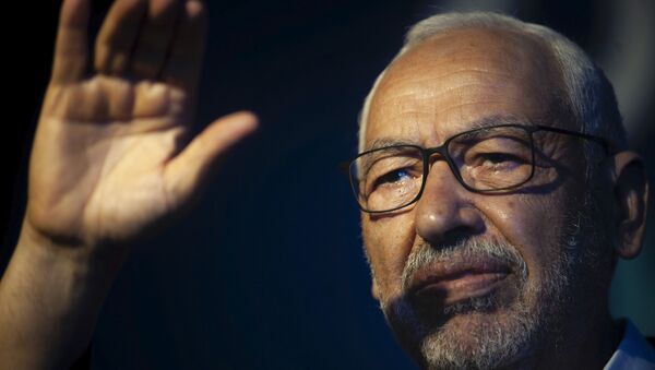 Rached Ghannouchi, président du parti islamiste tunisien Ennahda - Sputnik Afrique