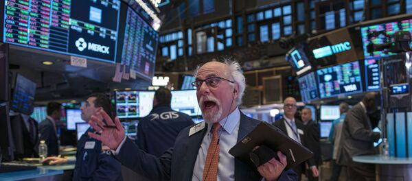 Trader à la bourse de New York, janvier 2020 (image d'illustration) Trader à la bourse de New York, janvier 2020 (image d'illustration) - Sputnik Afrique