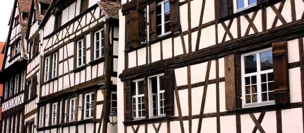 Des maisons à colombages en Alsace - Sputnik Afrique