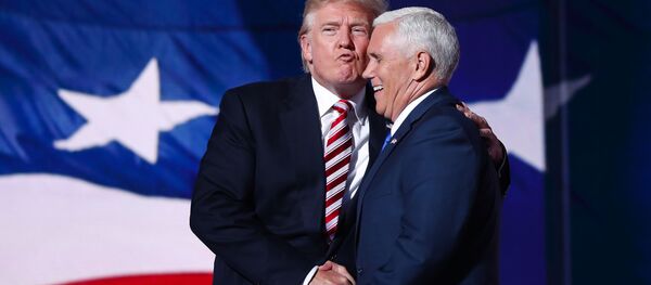 Donald Trump et Mike Pence (photo d'archive) - Sputnik Afrique