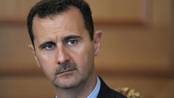 Le président syrien Bachar al-Assad - Sputnik Afrique