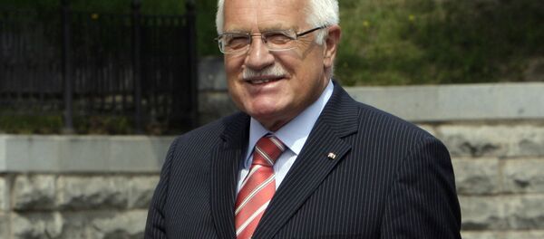 Le président tchèque Vaclav Klaus - Sputnik Afrique