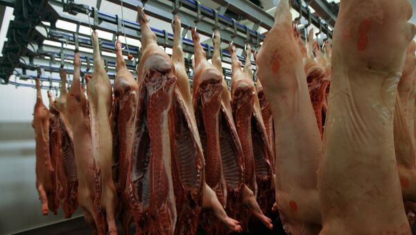 Moscou pourrait suspendre les importations de porcs danois - Sputnik Afrique