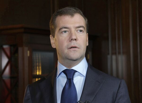 Russian President Dmitry Medvedev  - Sputnik Afrique