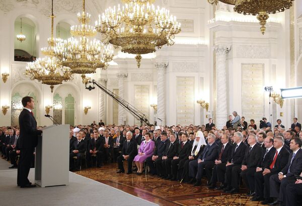 Medvedev livrera son message au parlement russe le 30 novembre - Sputnik Afrique