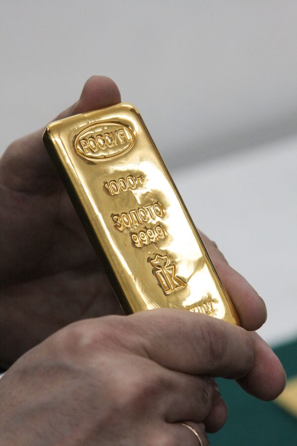 Russie: le ministère des Finances vendra 30 tonnes d'or à la Banque centrale russe (ministre) - Sputnik Afrique