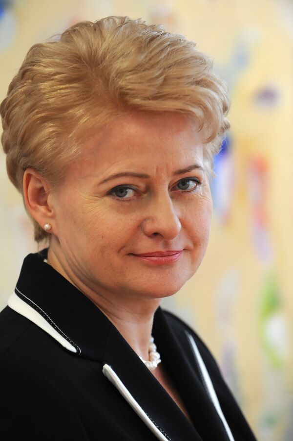 Intégration européenne: la Lituanie prête à épauler l'Ukraine (présidente) - Sputnik Afrique