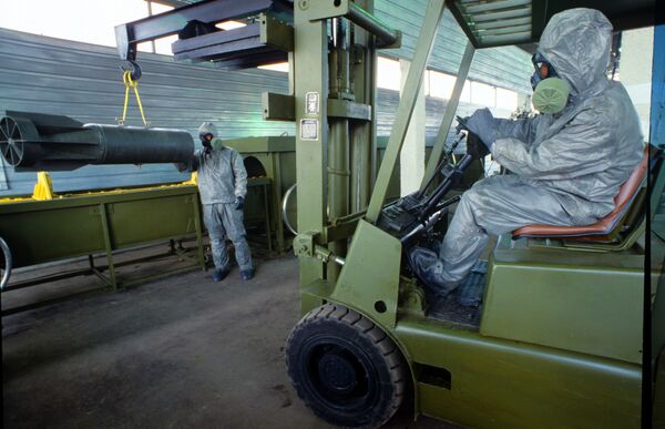 Destruction d'armes chimiques: la Russie maintiendra ses efforts en 2010 (officiel) - Sputnik Afrique
