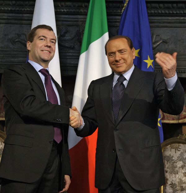 Visite de Medvedev en Italie : premier essai pour la nouvelle sécurité européenne - Sputnik Afrique