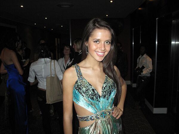 Ksenia Chipilova - ambassadrice de la beauté russe au concours Miss Monde 2009 - Sputnik Afrique