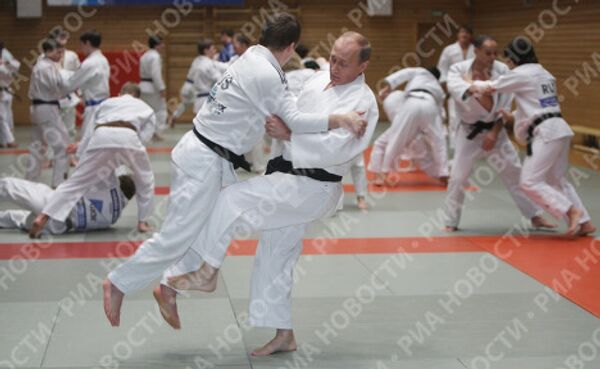 Poutine envisagerait-il une carrière de judoka professionnel? - Sputnik Afrique