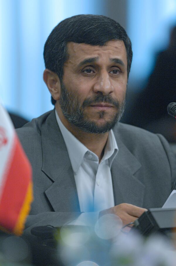 Iranian President Mahmoud Ahmadinejad  - Sputnik Afrique