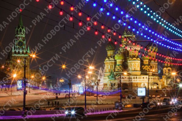 Moscou à la veille du Nouvel an - Sputnik Afrique