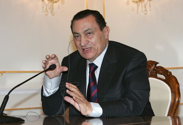 Le président égyptien Hosni Moubarak - Sputnik Afrique