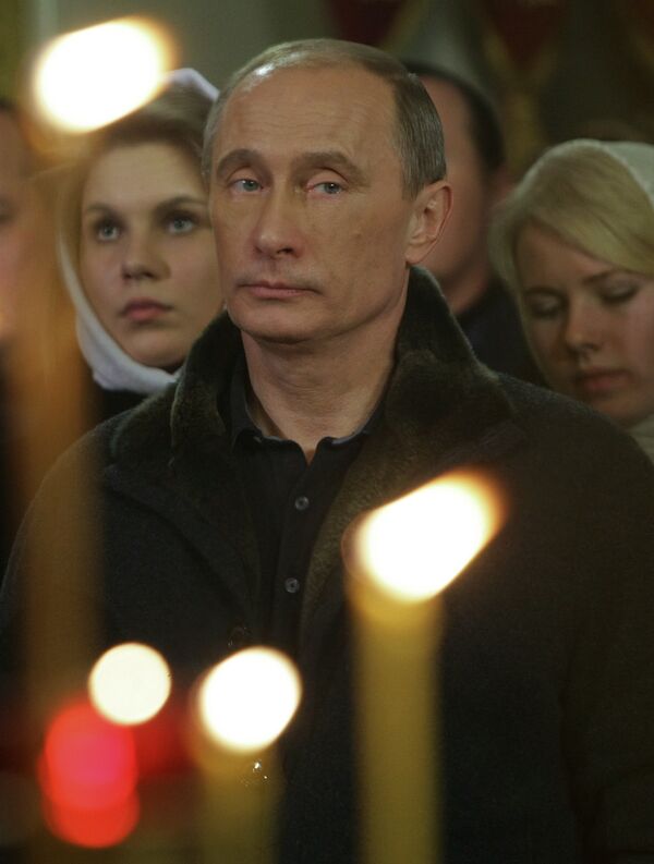 Vladimir Poutine à Kostroma - Sputnik Afrique