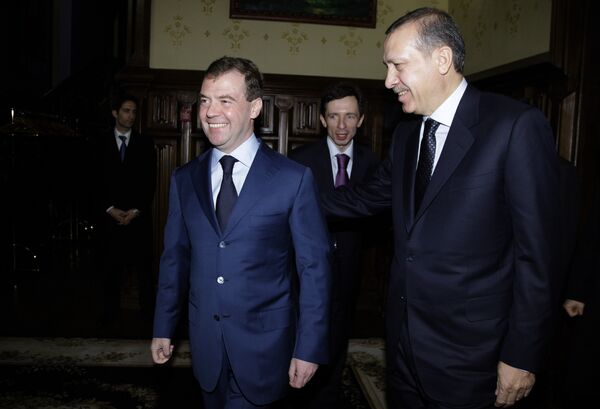 Coopération Russie-Turquie: des objectifs ambitieux (Medvedev) - Sputnik Afrique