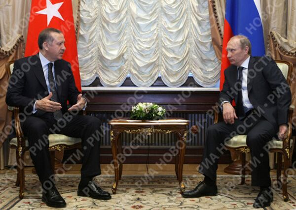 Poutine et Erdogan à Moscou - Sputnik Afrique