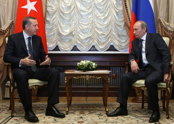 Russie-Turquie: South Stream et énergie au menu d'une rencontre Poutine-Erdogan (officiel) - Sputnik Afrique
