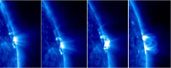 Espace: premières images du Soleil fournies par la sonde russe Koronas-Photon - Sputnik Afrique