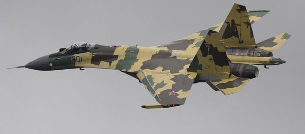 Le chasseur russe Su-35 Le chasseur russe Su-35 - Sputnik Afrique