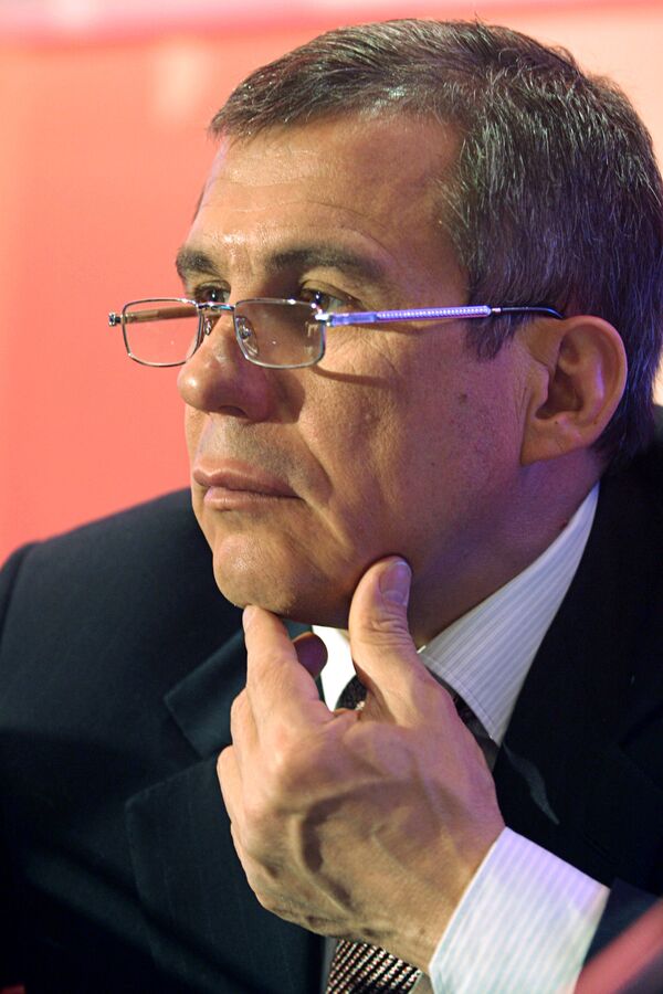 Le premier ministre tatar Roustam Minnikhanov - Sputnik Afrique
