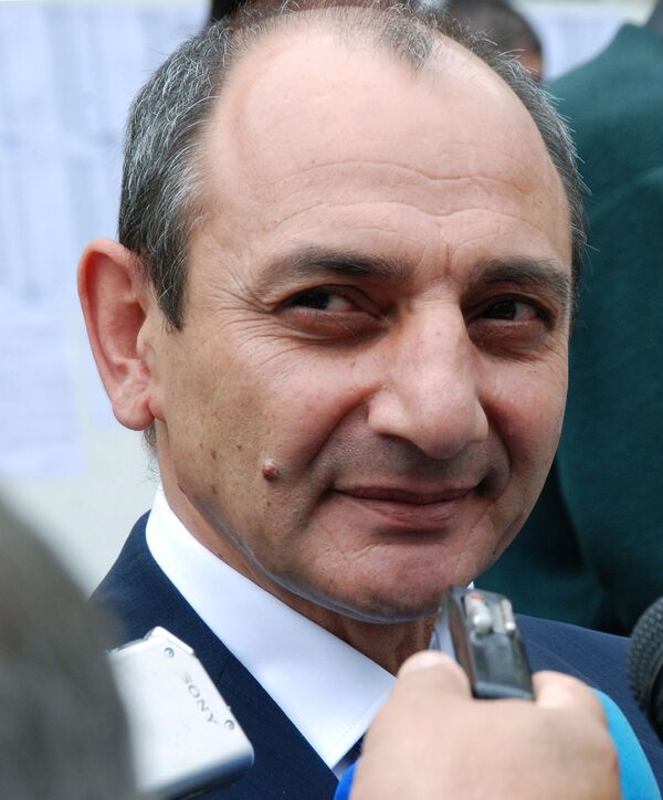 Le président de la république du Haut-Karabakh Bako Sahakian - Sputnik Afrique