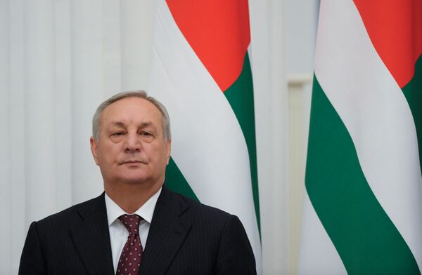 Le président abkhaz Sergueï Bagapch - Sputnik Afrique