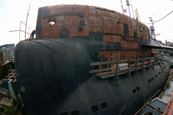 Incendie à bord d'un sous-marin nucléaire russe désaffecté - Sputnik Afrique