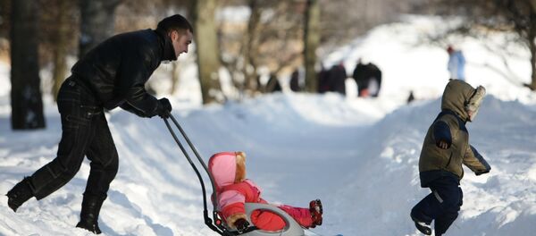 Зимний день в Москве - Sputnik Afrique