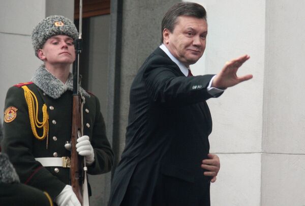 Le nouveau président ukrainien Viktor Ianoukovitch - Sputnik Afrique