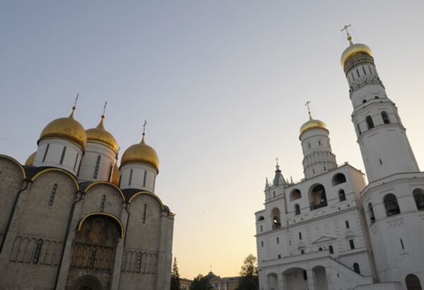 La cathédrale de l'Assomption et le clocher d'Ivan-le-Grand - Sputnik Afrique