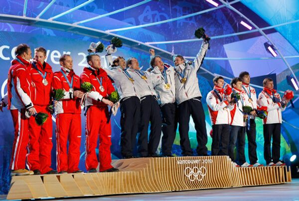 Biathlon: la Russie remporte le bronze du relais - Sputnik Afrique