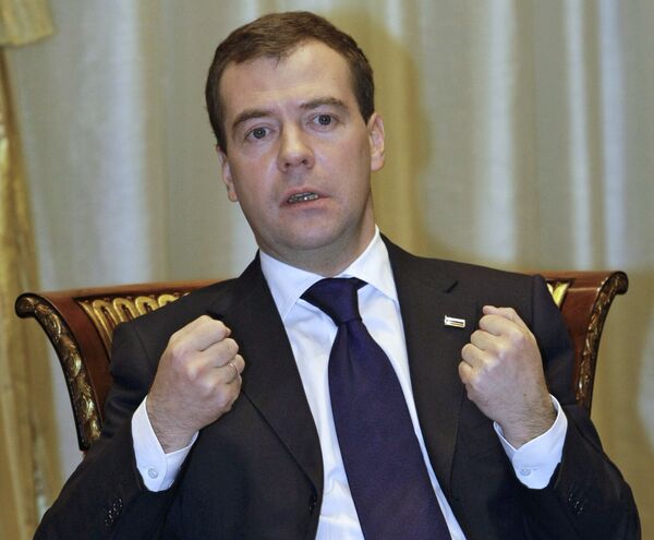 La visite de Dmitri Medvedev en France - Sputnik Afrique