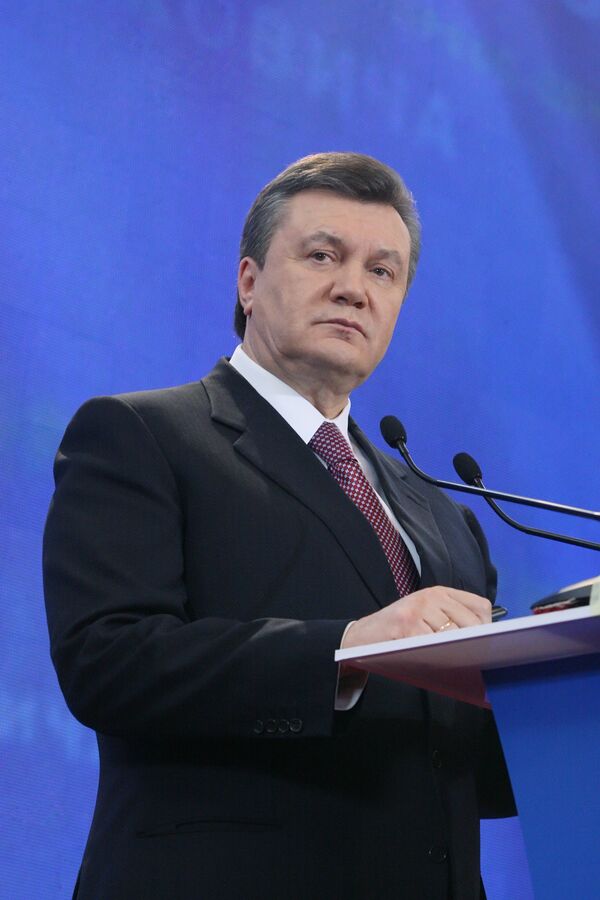 Le président ukrainien Viktor Ianoukovitch envisage d'évoquer le prix du gaz russe - Sputnik Afrique