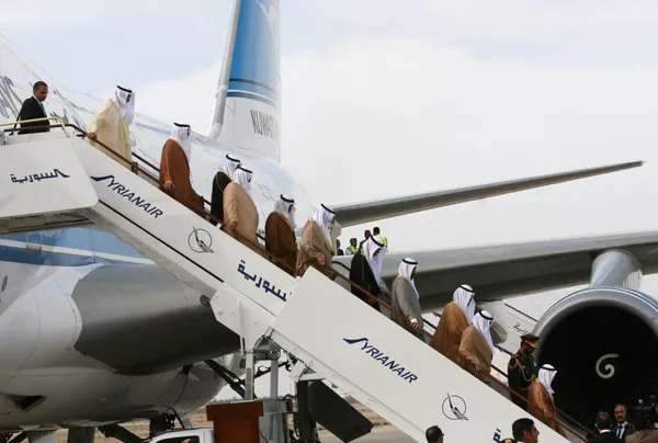 Les ministres des Affaires étrangères des pays membres de la Ligue arabe arrivent au conférence Les ministres des Affaires étrangères des pays membres de la Ligue arabe arrivent au conférence - Sputnik Afrique