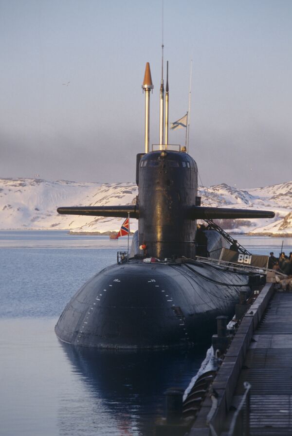 Un sous-marin nucléaire russe - Sputnik Afrique