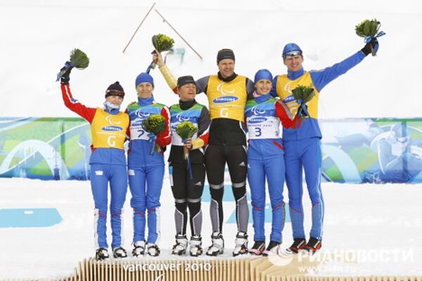 Les médaillés russes des Jeux paralympiques 2010 - Sputnik Afrique