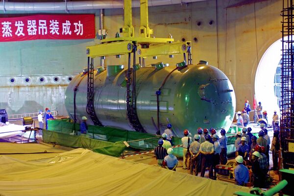 Le chantier de la centrale nucléaire de Tianwan - Sputnik Afrique