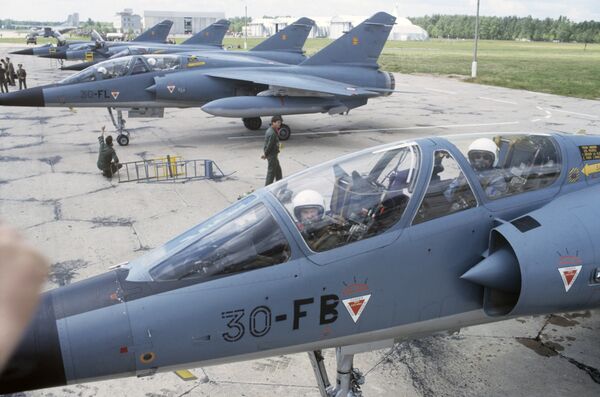 Des vétérans de l'escadrille française Normandie-Niemen en visite en Russie (Archives) - Sputnik Afrique