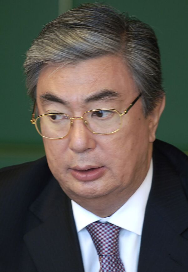 Le président du sénat (chambre haute du parlement kazakh) Kassym-Jomart Tokaïev - Sputnik Afrique