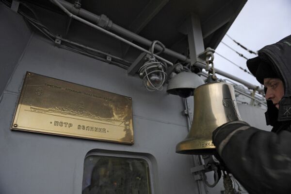 La vie quotidienne à bord du croiseur Petr Veliki  - Sputnik Afrique