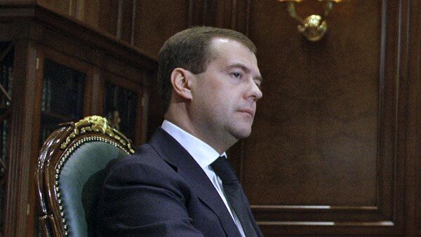 Le président russe Dmitri Medvedev. Archives. - Sputnik Afrique