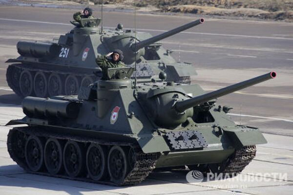 Les préparatifs de la parade du 9 mai  - Sputnik Afrique