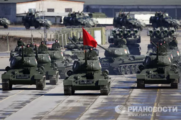 Les préparatifs de la parade du 9 mai Les préparatifs de la parade du 9 mai - Sputnik Afrique